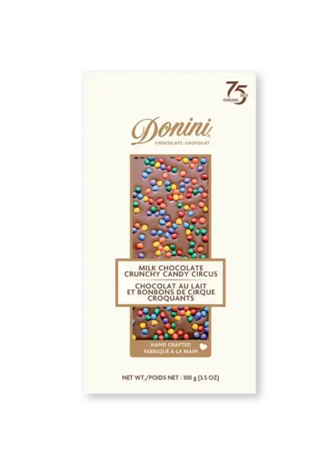 Milk Chocolate Crunchy Candy Circus Bar