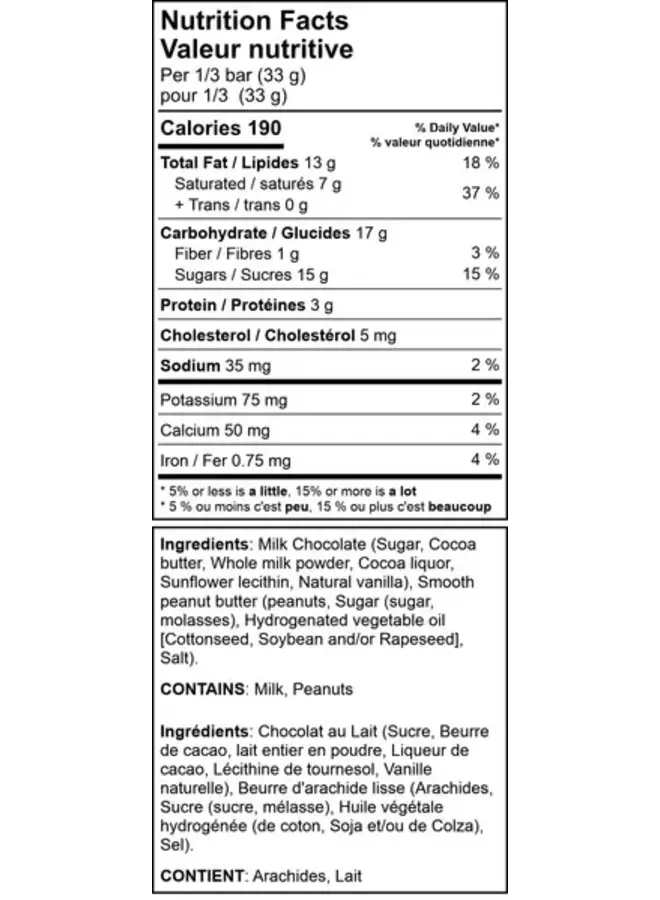 Milk Chocolate Peanut Butter Delight Bar