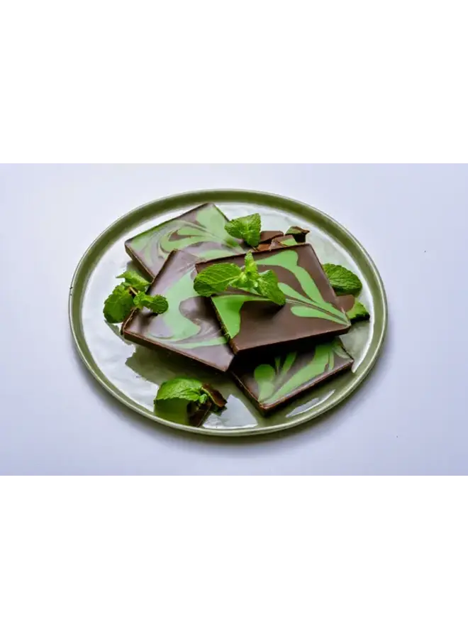 Cool Mint Dark Chocolate Bar