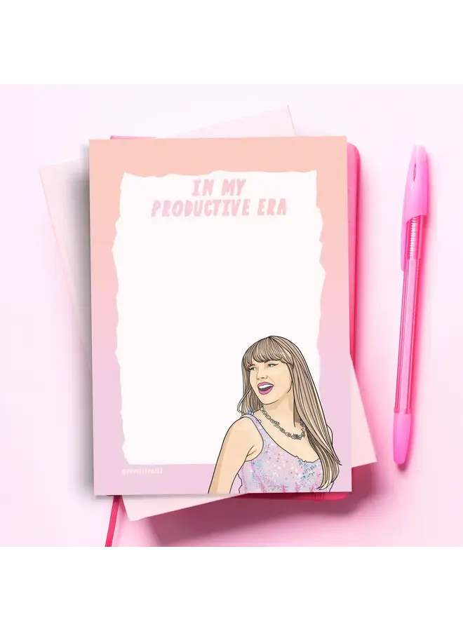 In My Productive Era Notepad