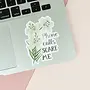 Phone Calls Scare Me Sticker