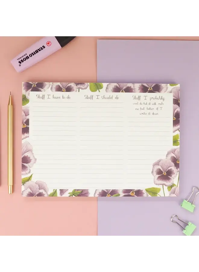 Stuff I Have To Do Notepad