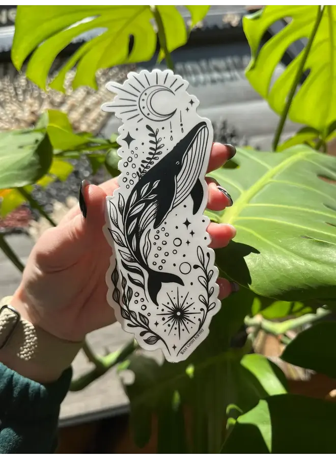 Majestic Whale Sticker
