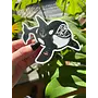 Bad A$$ Orca Sticker