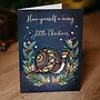 Santa Snail Christmas Card