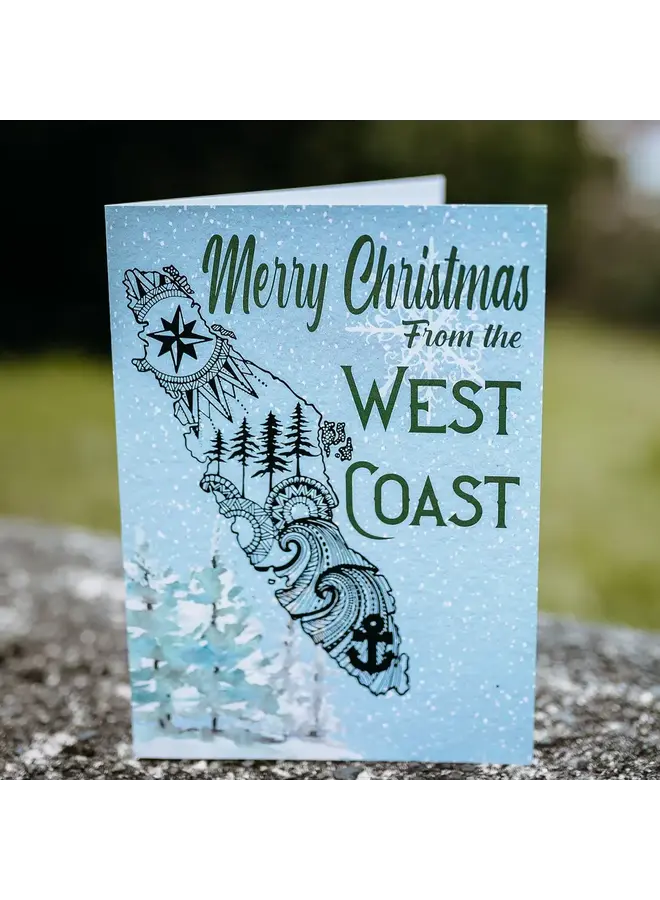 Vancouver Island Christmas Card