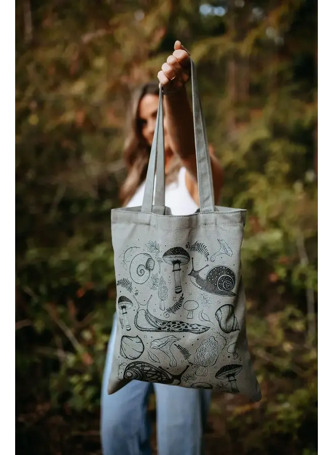 Forest Floor Canvas Cotton Tote