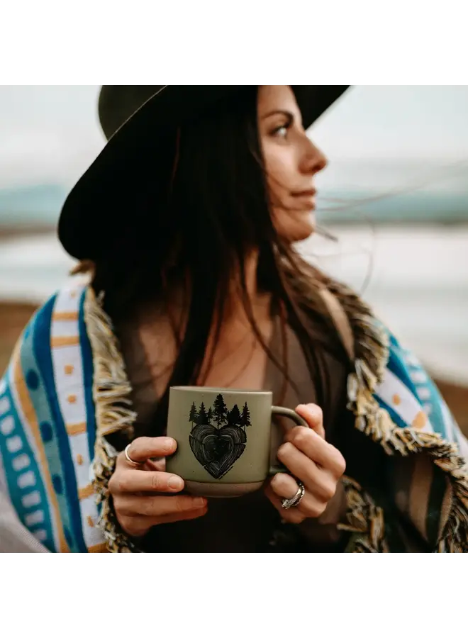Heart Tree Round Mug