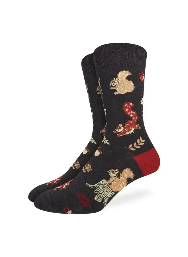 Men's Woodland Squirrel Socks