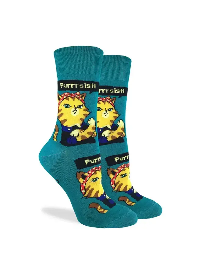 Women's Purrsist Cat Socks