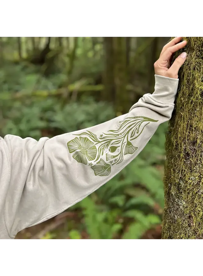 Summer Garden Ladies Hoodie