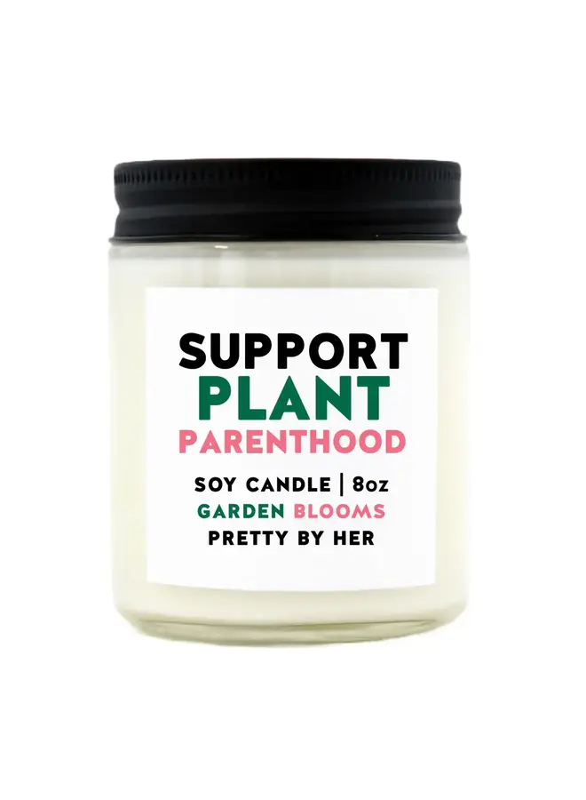 Support Plant Parenthood Candle