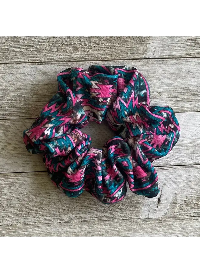 Aztec Large Scrunchie