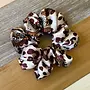 Leopard Paisley Scrunchie