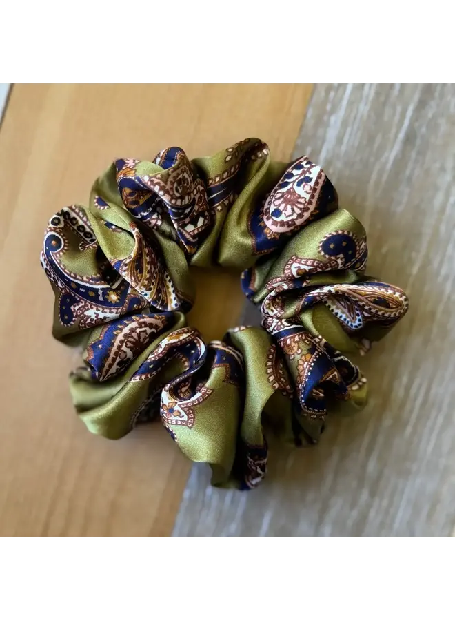 Olive Scrunchie