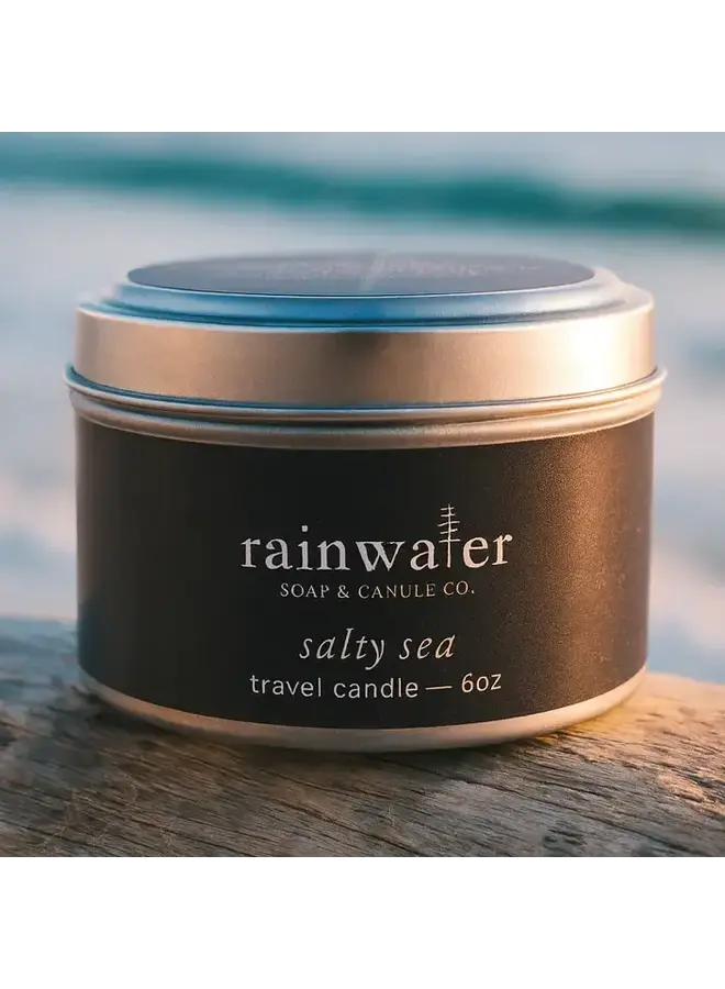 Salty Sea Travel Candle