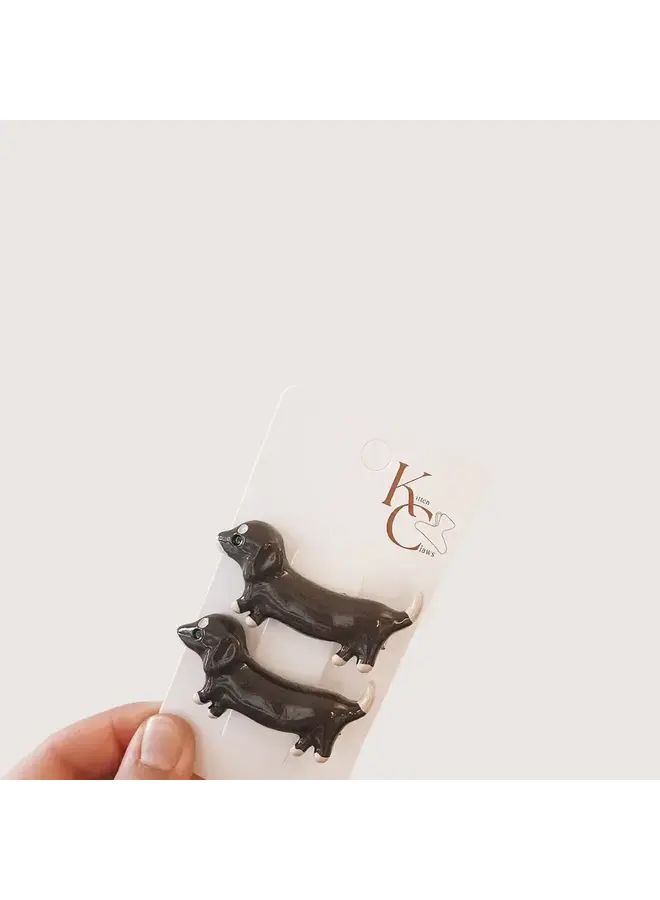 Dachshund Wiener Dog Hair Clip