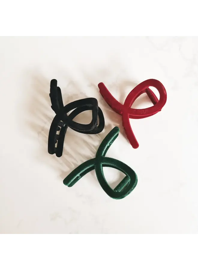 Holiday Velvet Clip