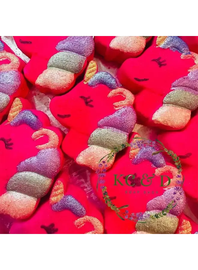 Rainbow Unicorn Bath Bomb