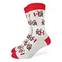 Men's Beaver Waving Canada Flag Socks
