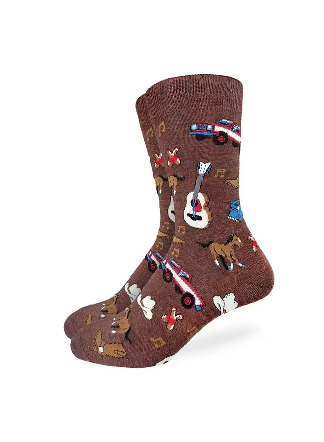 Men's Country Music Socks