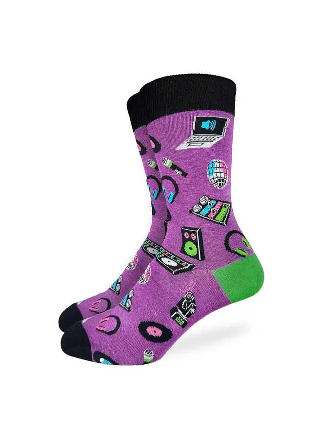 Men's Dj Turntable Rig Socks