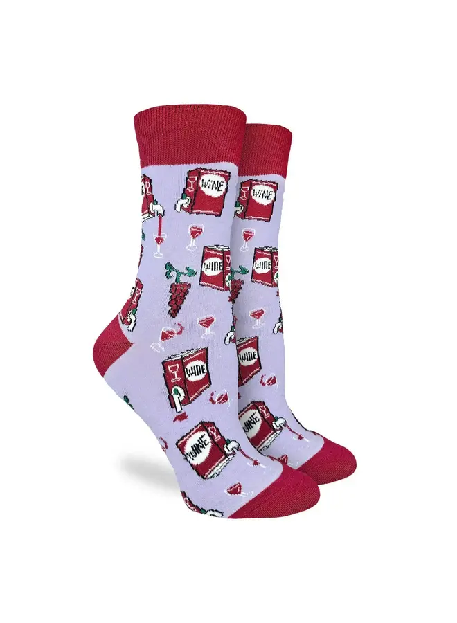 Women's Boxed Wine Socks