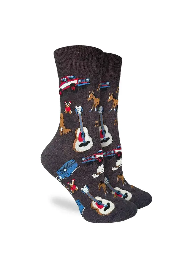 Women's Country Music Socks