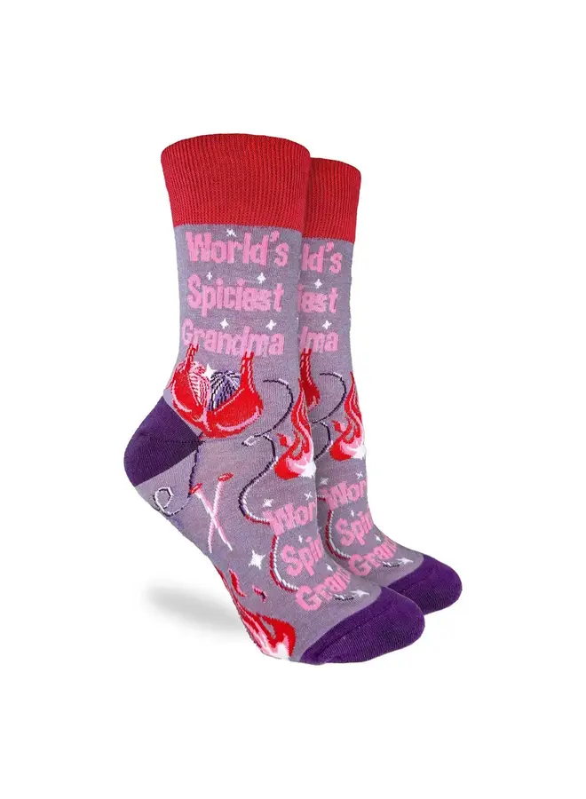 Women's World's Spiciest Grandma Socks