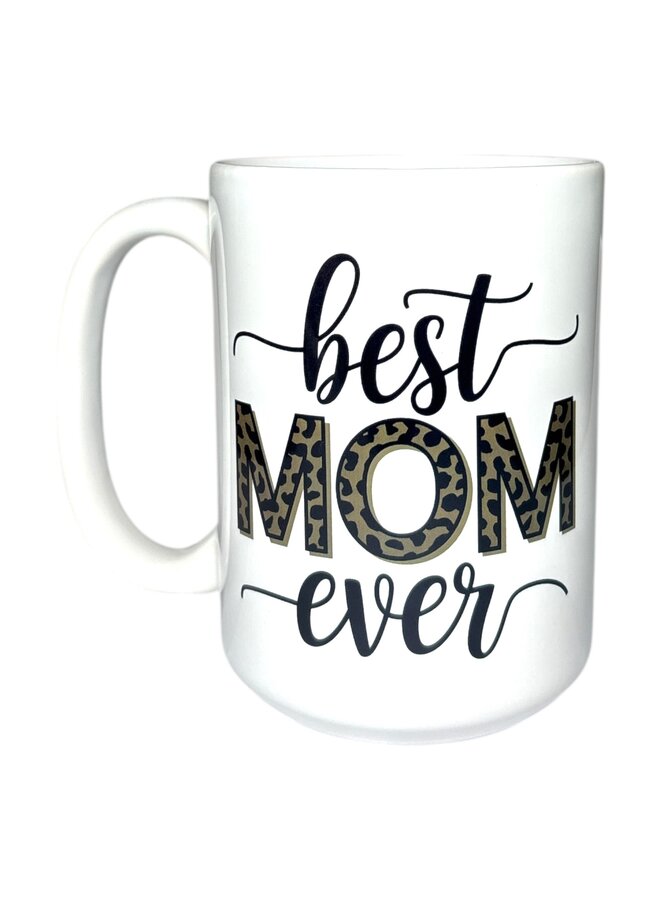 Best Mom (Leopard) Mug