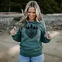 Heart Tree Round Hoodie