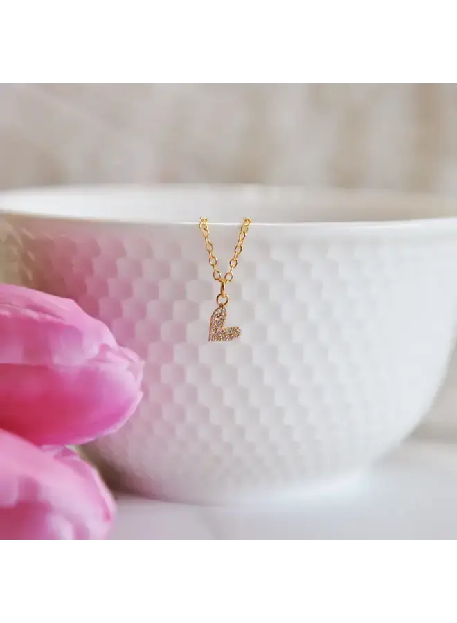 Cherish Dainty Heart Necklace