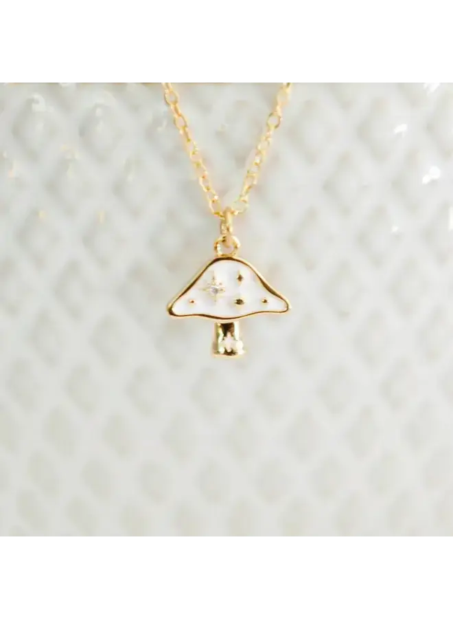 Field Mushroom Necklace