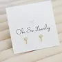 Key Stud Earrings