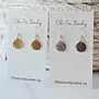 Qualicum Beach Sandollar Earrings