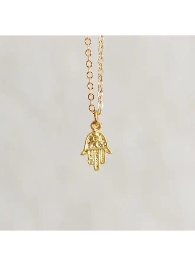 Xena Hamsa Hand Necklace