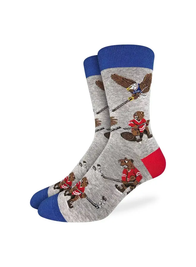 Men's Hockey Beaver Vs Eagle Socks
