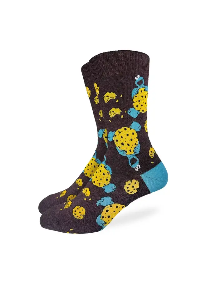 Men's Sesame Street, Cookie Monster Socks