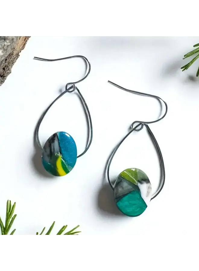 Delphine Earrings (An Alberta Stone)