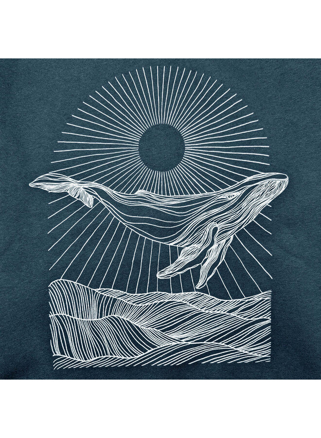 Sun Whale Unisex Crewneck Sweater