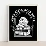 Good Girls Read Smut Art Print