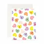 Candy Hearts Card