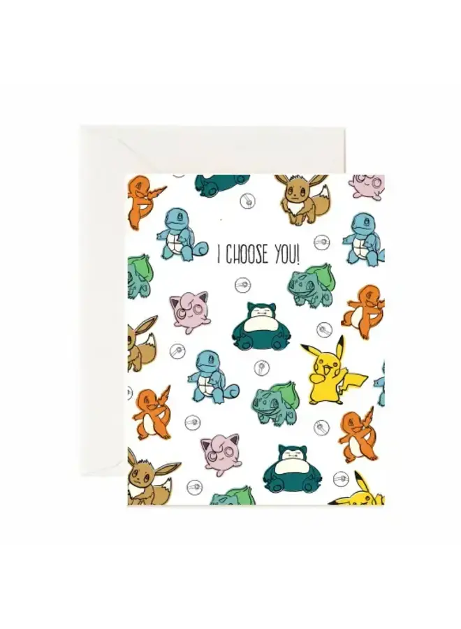 I Choose You Card