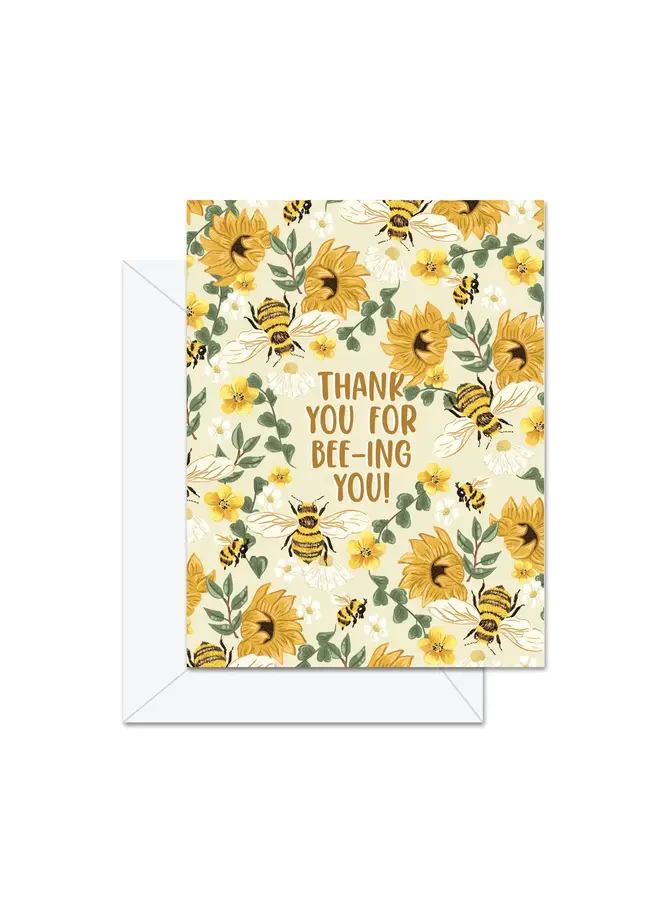 Thank You For Bee-Ing You Card