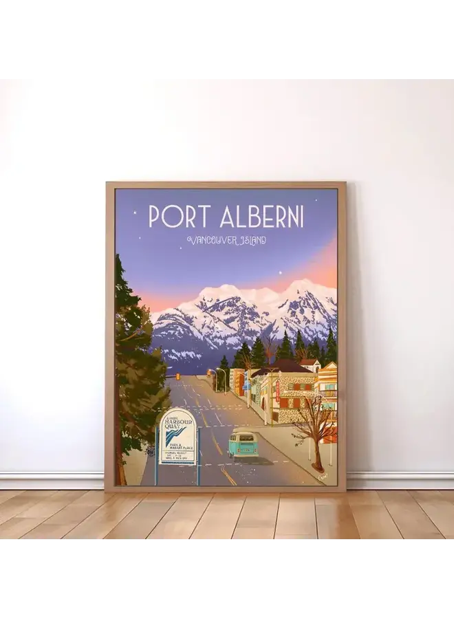 Port Alberni Art Print