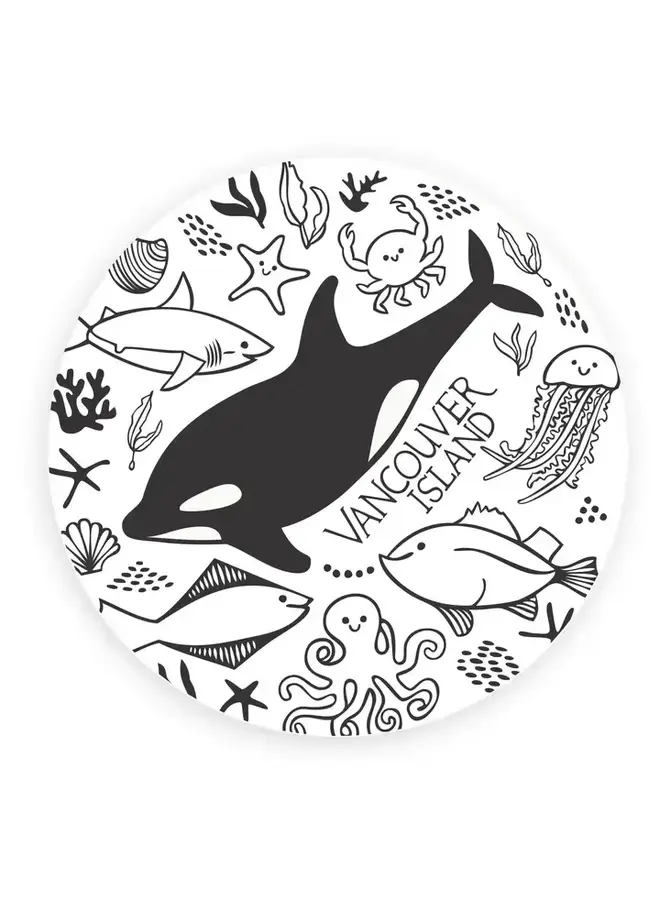 Vancouver Island Sea Animals Magnet
