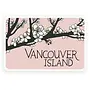 Vancouver Island Cherry Blossoms Sticker