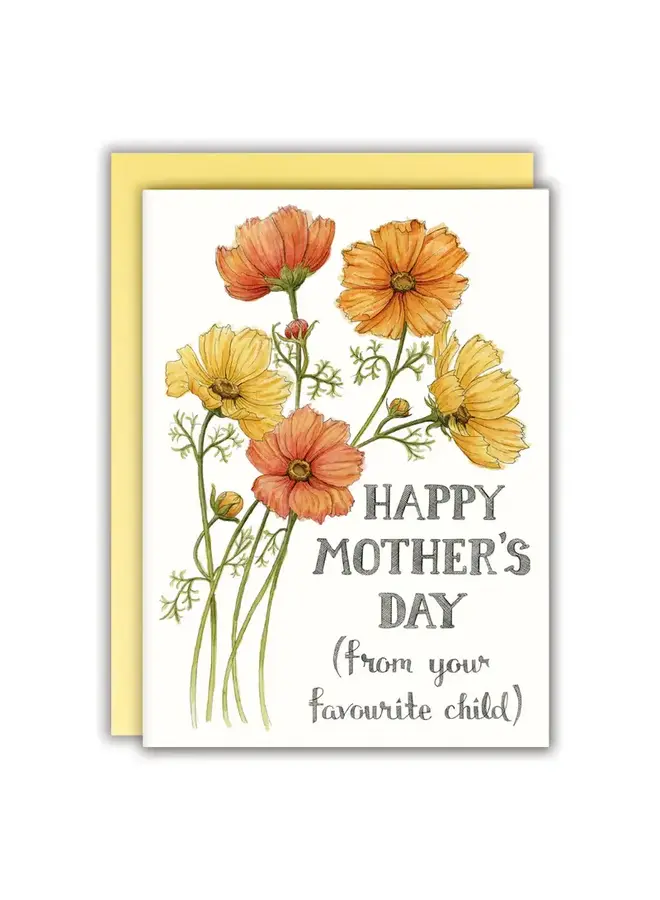Happy Mother's Day (From Your Favourite Child) Card
