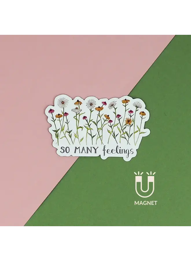 So Many Feelings Magnet