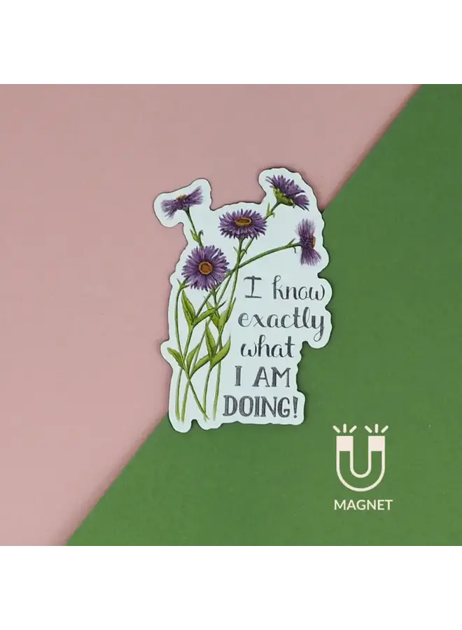 I Know Exactly What I am Doing Magnet